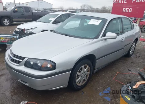 2003 Chevrolet Impala from USA, damaged, VIN 2G1WF52E839251544